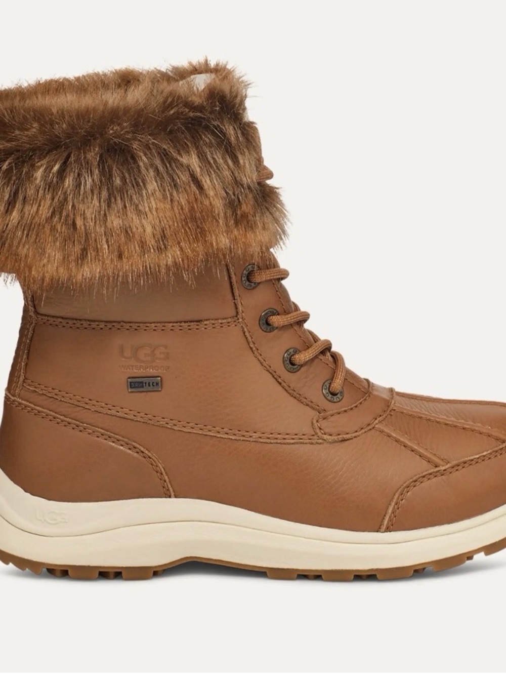 UGG Adirondack III Tipped Waterproof Boots Chestnut Size 7